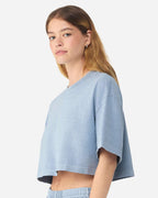 Women's Garment-Dyed Cropped Tee | 6882GD