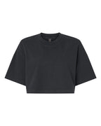 Women's Garment-Dyed Cropped Tee | 6882GD