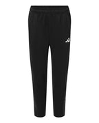 Adidas AT218 Men's Game & Go Fleece 3-Bar Sweatpants - Black