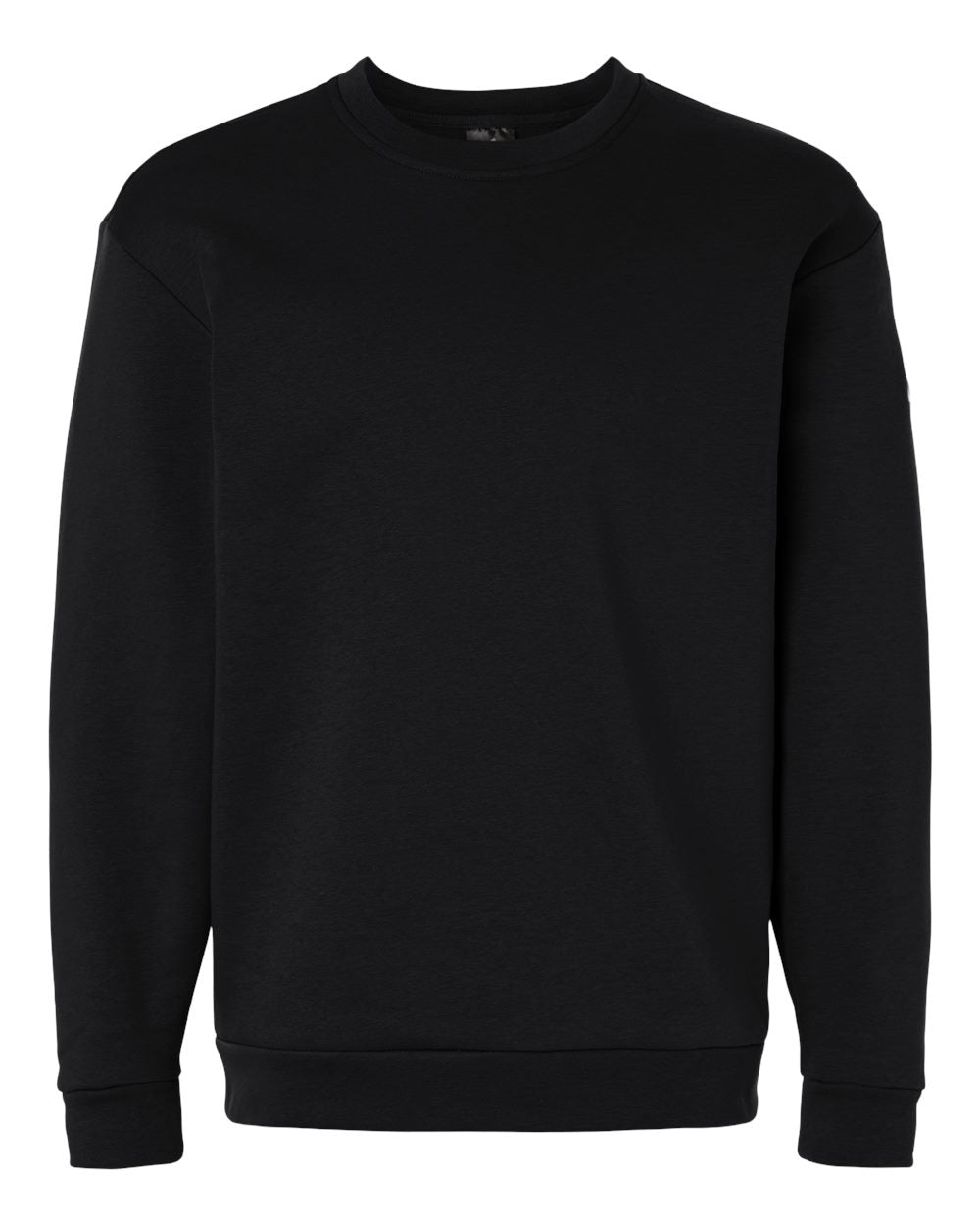 Adidas AT200 Men's Fleece Crewneck Sweatshirt - Black/ White