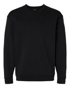 Adidas AT200 Men's Fleece Crewneck Sweatshirt - Black/ White