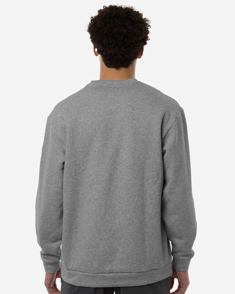Sudadera para hombre con cuello redondo de forro polar | AT200