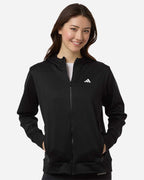 Women's Game & Go Fleece Full-Zip Hooded Sweatshirt | AT209