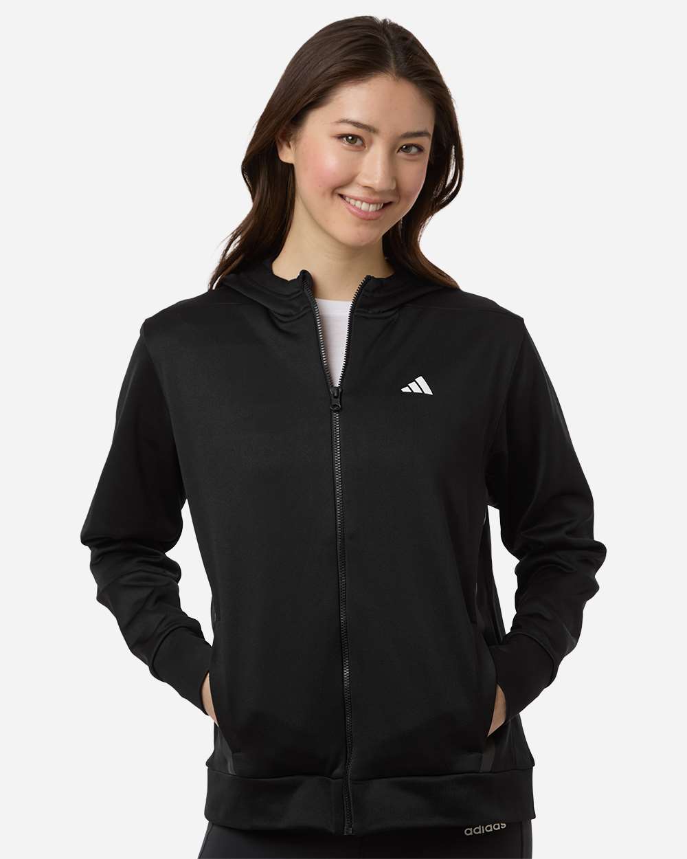Sudadera con capucha para mujer Game & Go de forro polar con cremallera completa | AT209