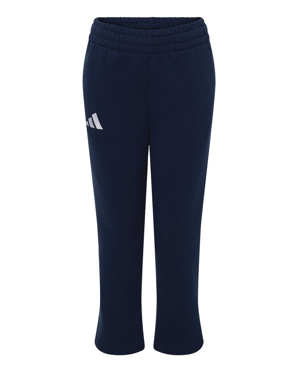Adidas AT217 Youth Fleece Sweatpants - Team Navy Blue/ White