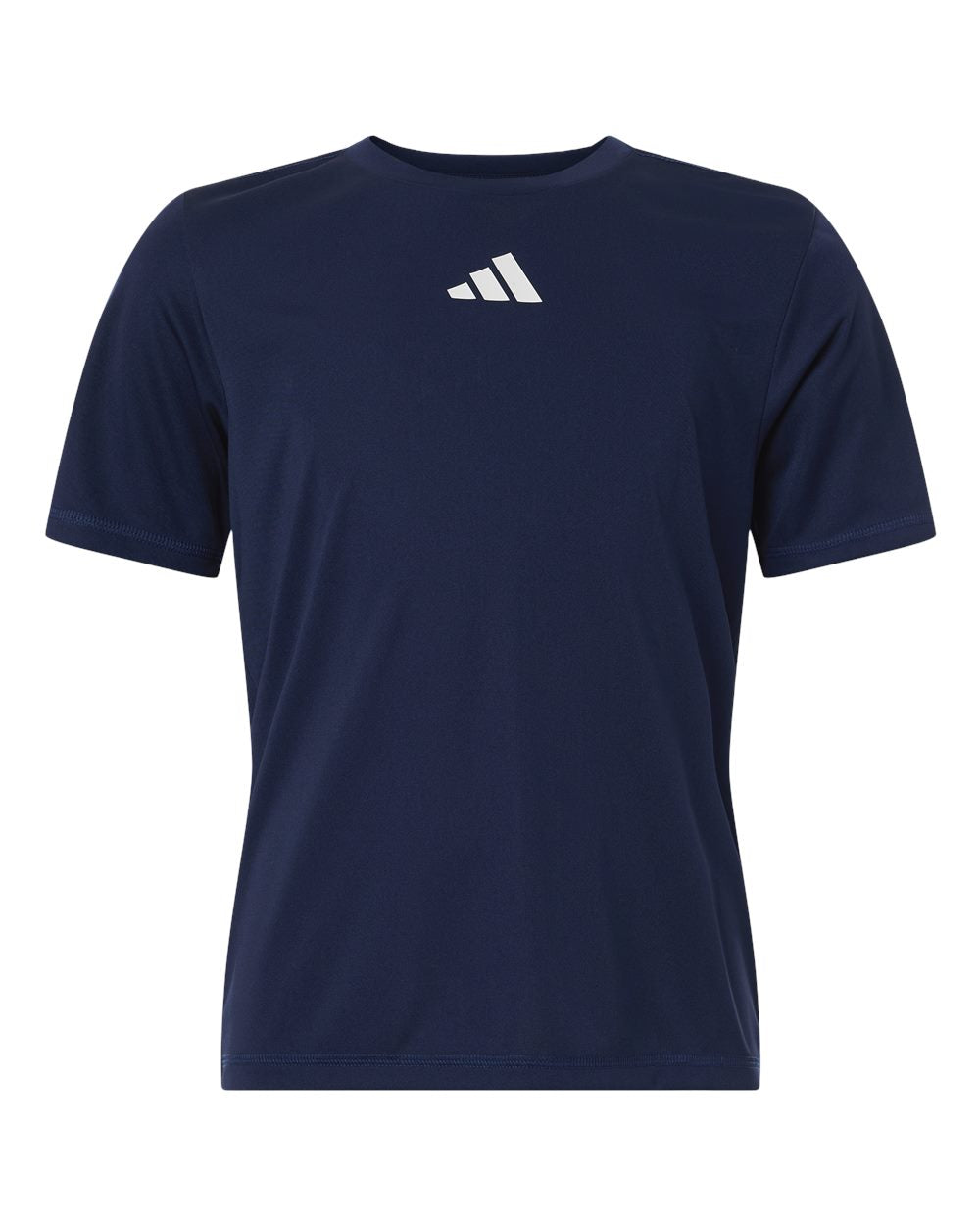 Adidas AT103 Youth Pregame T-Shirt - Collegiate Navy