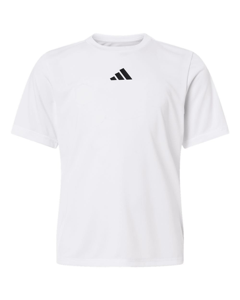 Adidas AT103 Youth Pregame T-Shirt - White