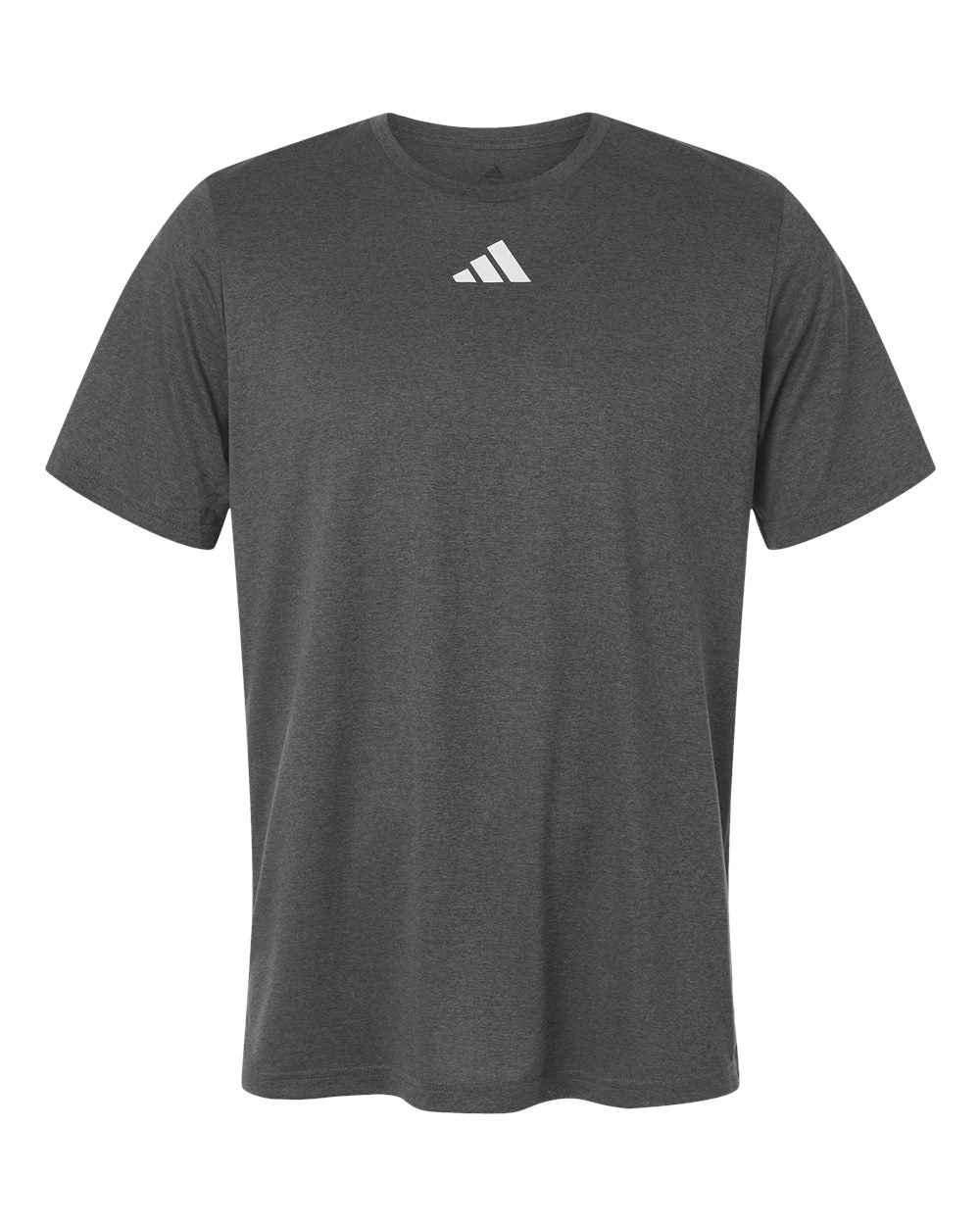 Adidas AT101 Men's Pregame T-Shirt - Dark Grey Heather/ White