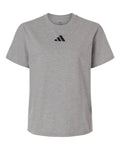 Adidas AT107 Women's Fresh T-Shirt - Medium Grey Heather/ Black