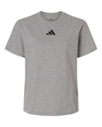 Adidas AT107 Women's Fresh T-Shirt - Medium Grey Heather/ Black