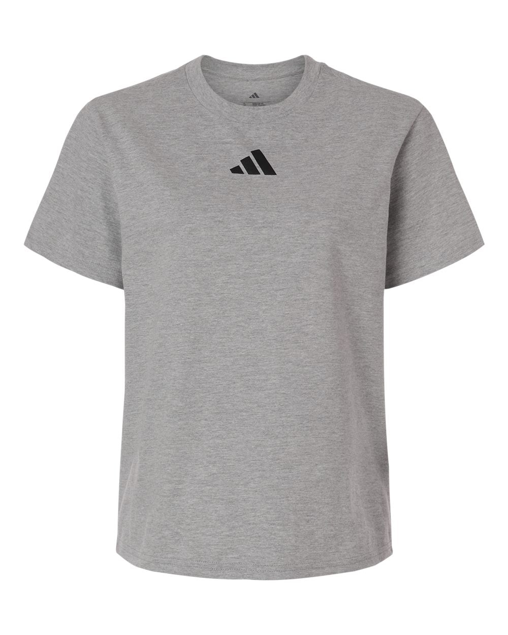 Adidas AT107 Women's Fresh T-Shirt - Medium Grey Heather/ Black