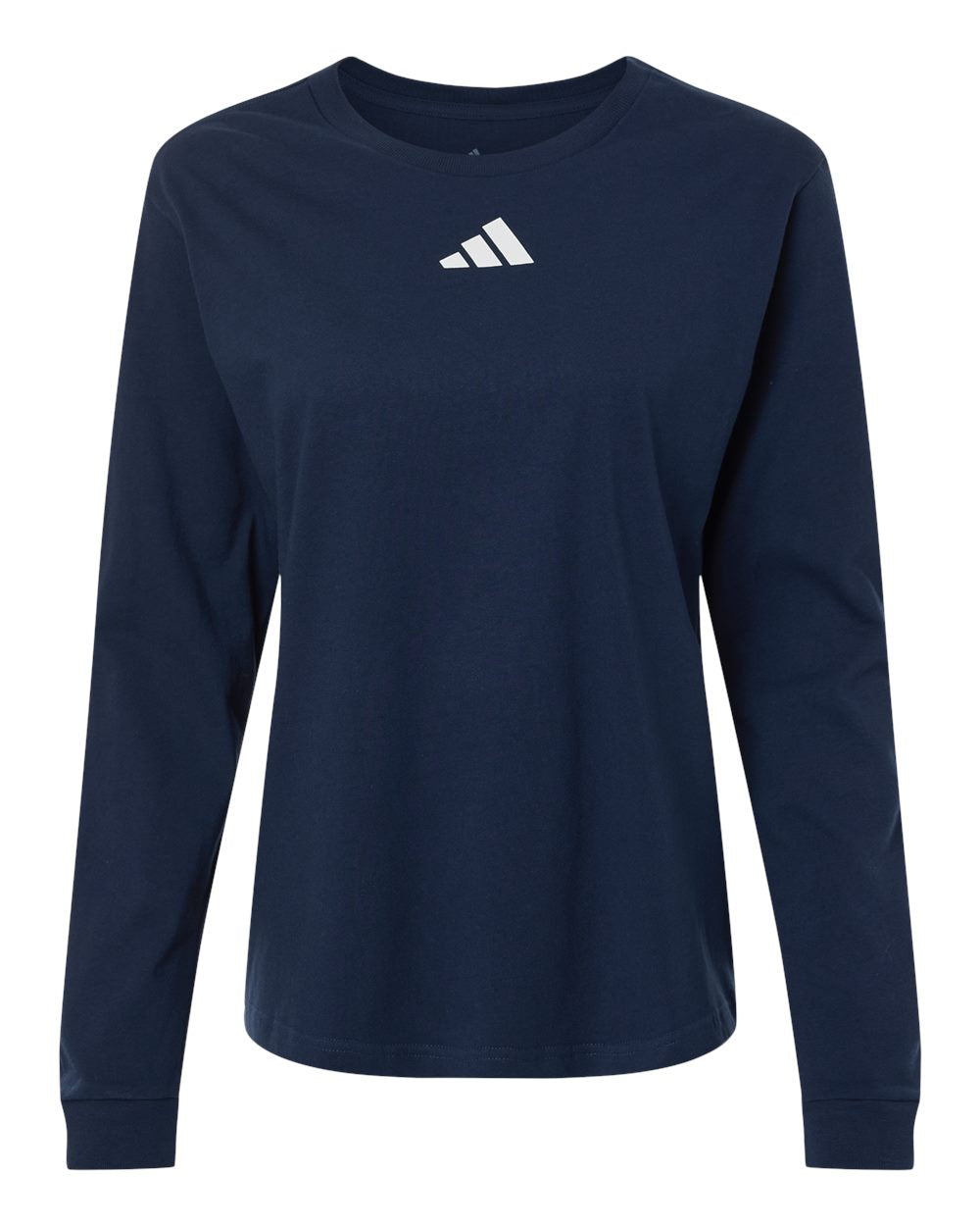 Adidas AT109 Women's Fresh Long Sleeve T-Shirt - Team Navy Blue/ White