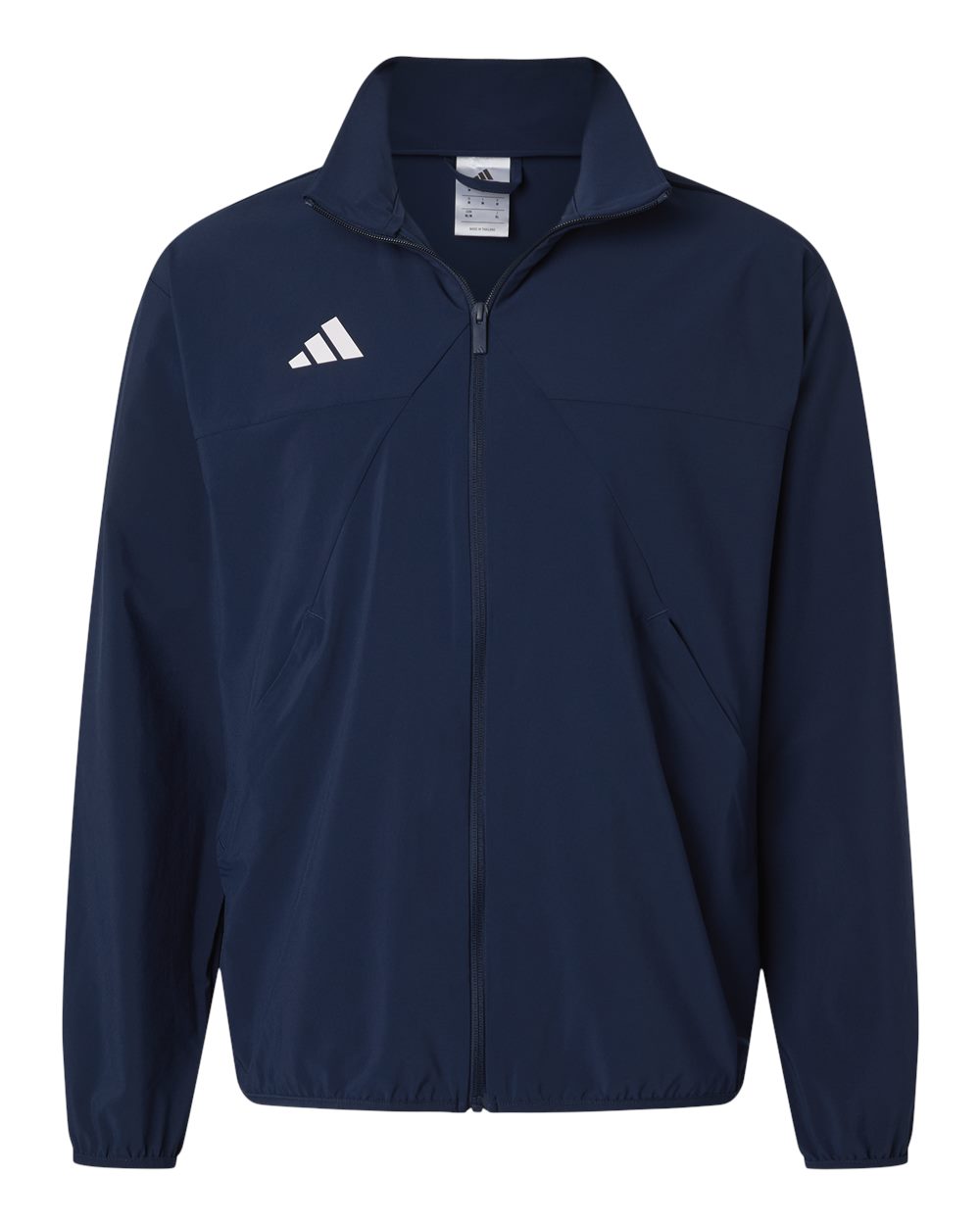 Adidas AT500 Men's TIRO Woven Full-Zip Track Jacket - Team Navy Blue/ White