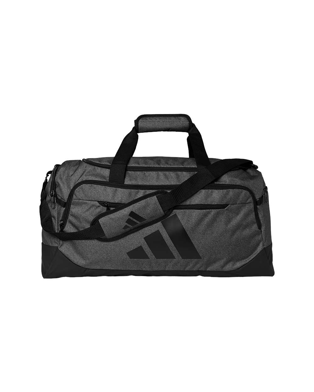 Adidas AB602 Defender 5 Medium Duffel Bag - Twill Onix Grey/ Black