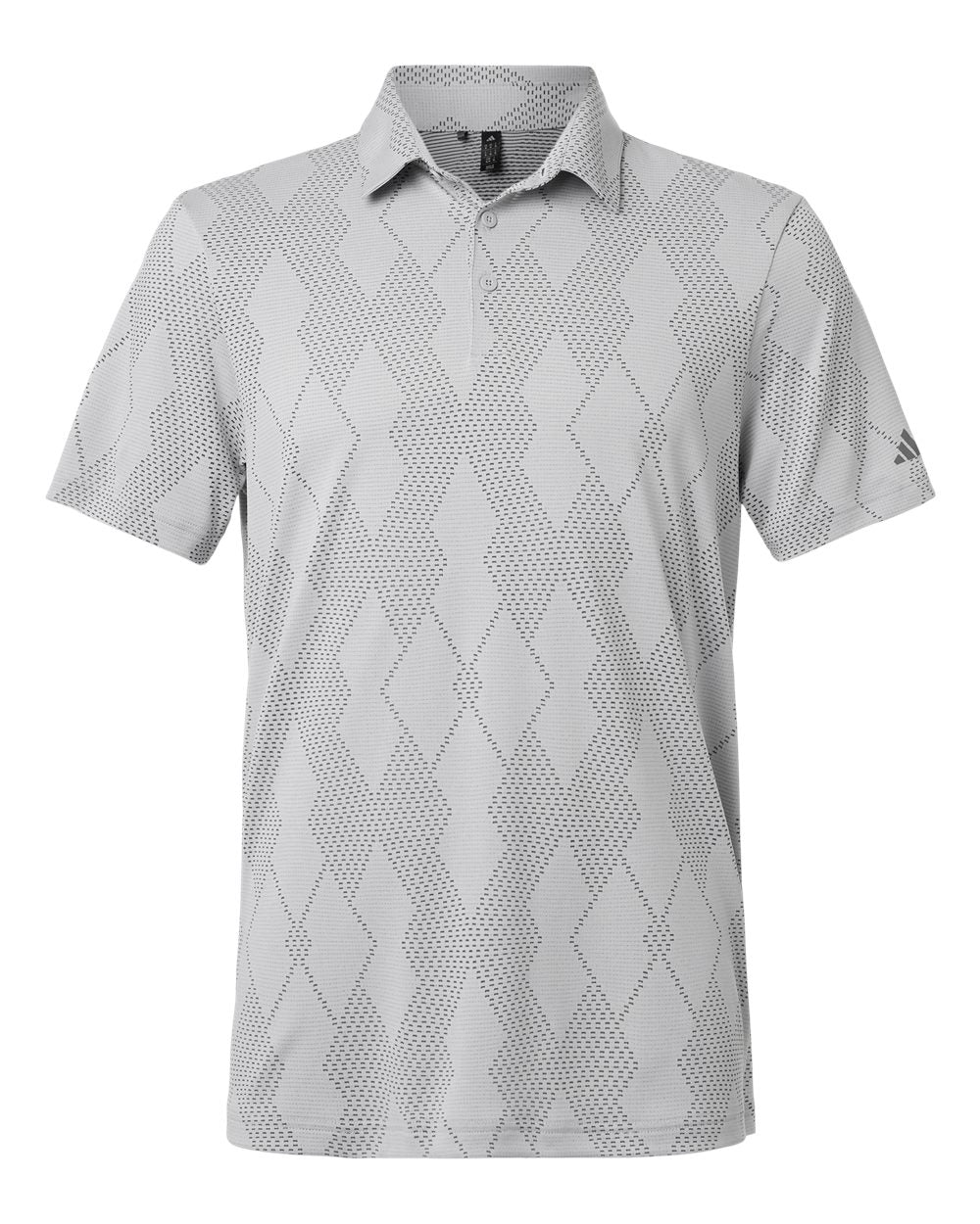 Adidas A2008 Men's Ultimate365 Textured Polo - Grey Two