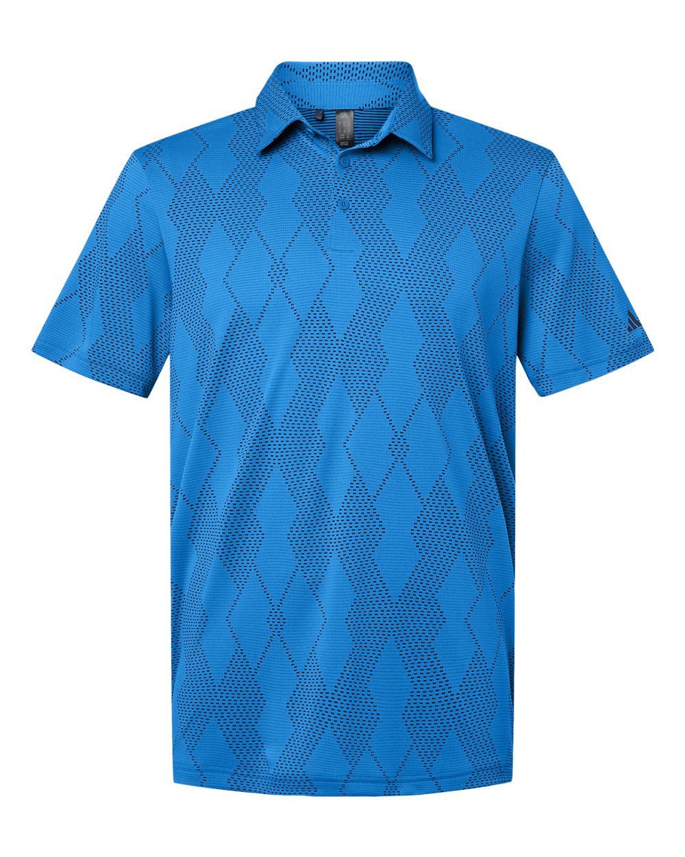 Adidas A2008 Men's Ultimate365 Textured Polo - Lucid Ray Blue