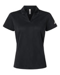 Adidas A727 Women's Textured Jacquard Polo - Carbon