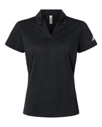 Adidas A727 Women's Textured Jacquard Polo - Carbon