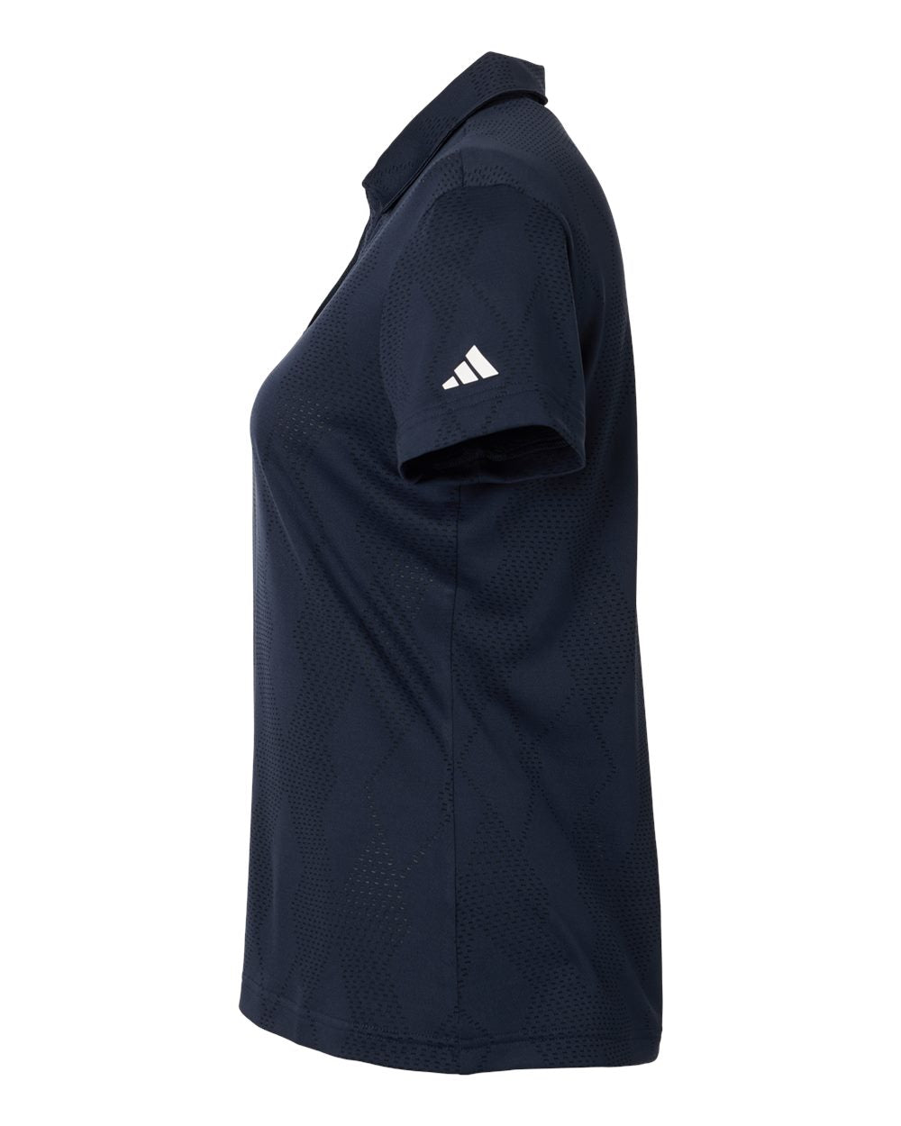 Women's Textured Jacquard Polo | A727