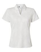 Women's Textured Jacquard Polo | A727