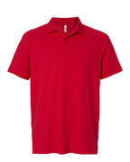 Men's Topspin Stretch Grid Textured Polo | TT130