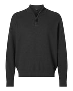 Men's Hartland Textured Quarter Zip Sweater | DG450