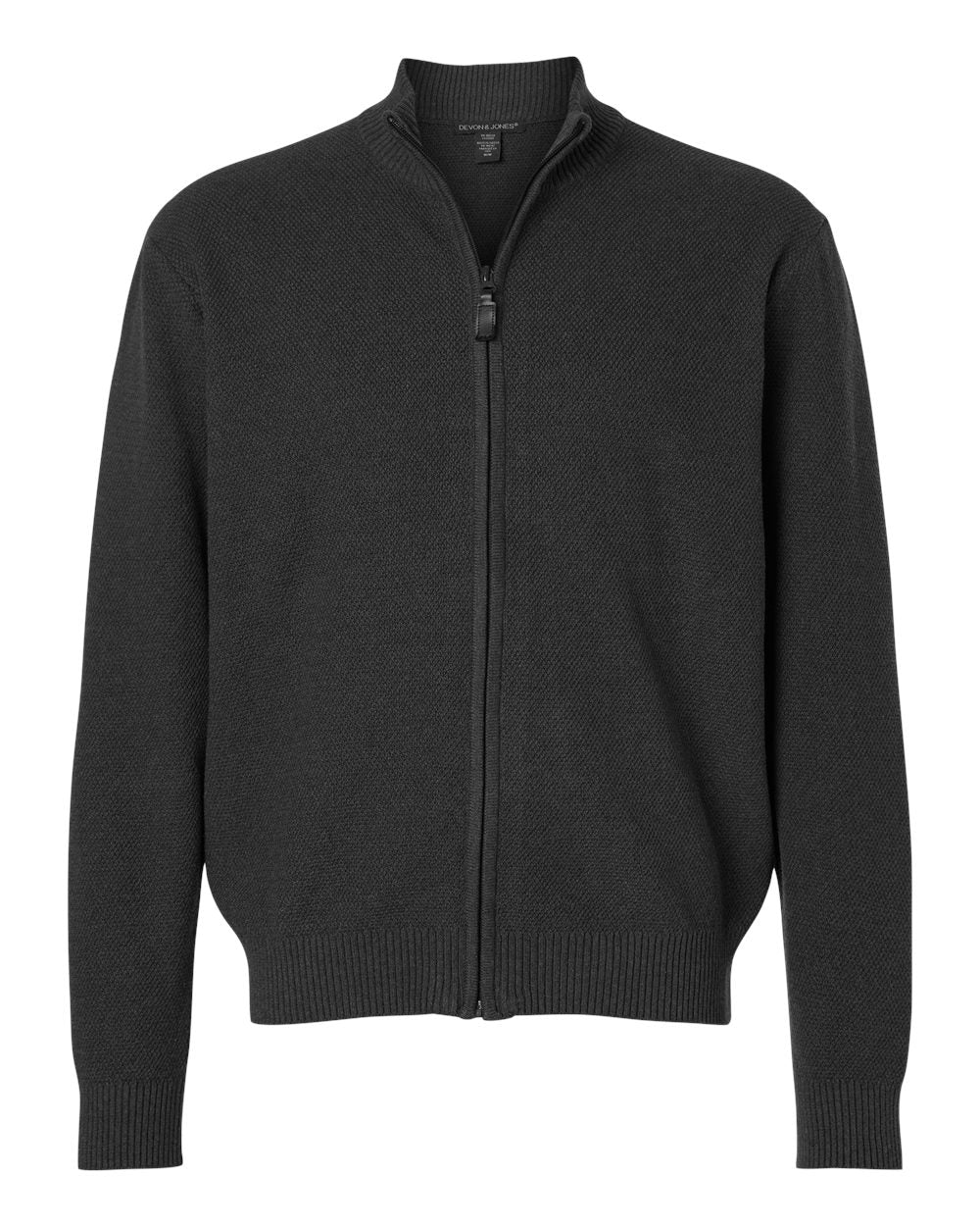 Men's Hartland Textured Full Zip Sweater | DG451