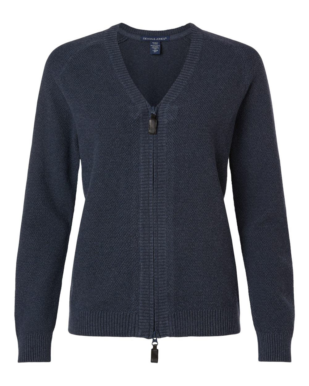 Women's Hartland Textured Full Zip Sweater | DG451W