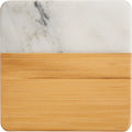Marble and Bamboo Coaster Set | 1401-20 image 1