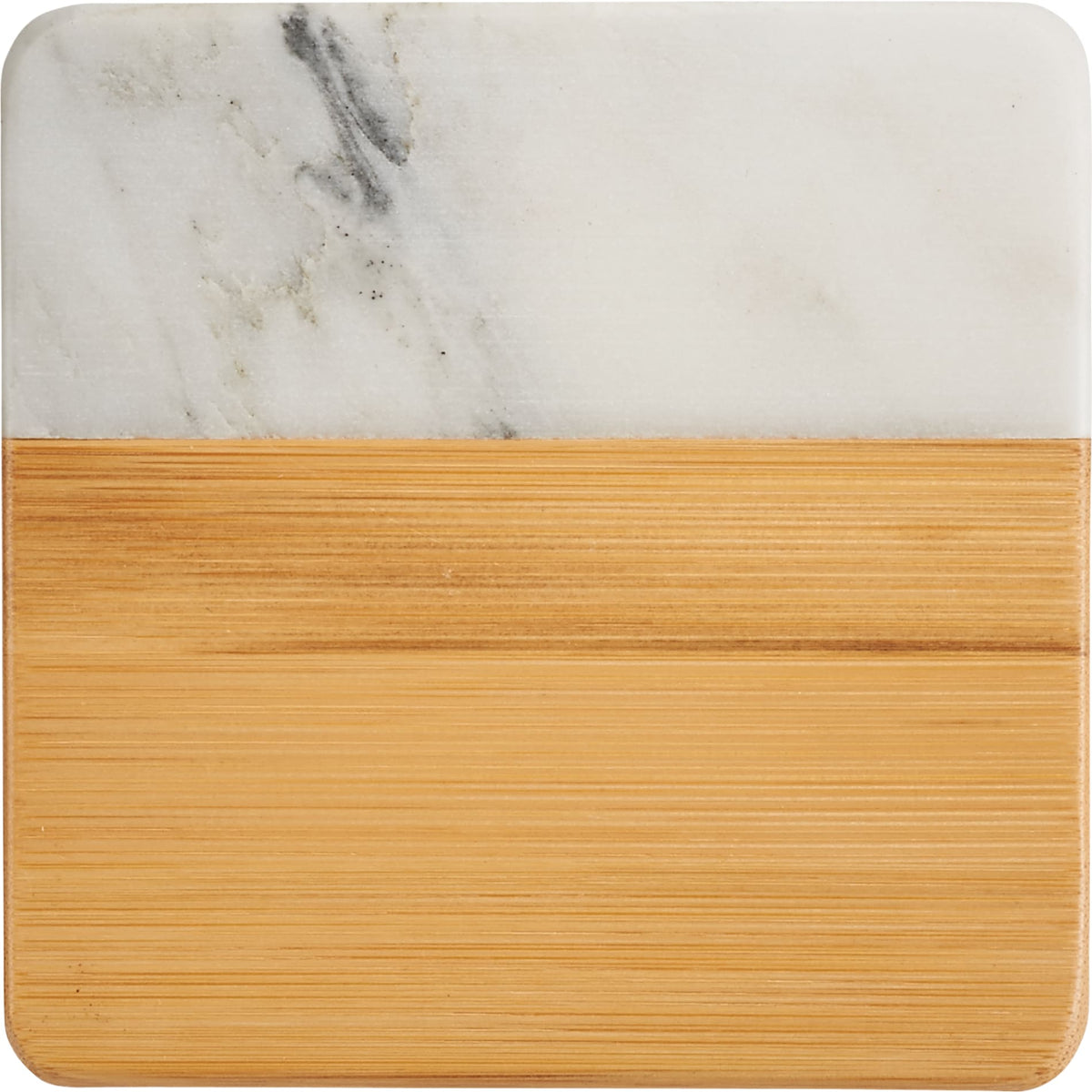 Marble and Bamboo Coaster Set | 1401-20 image 1