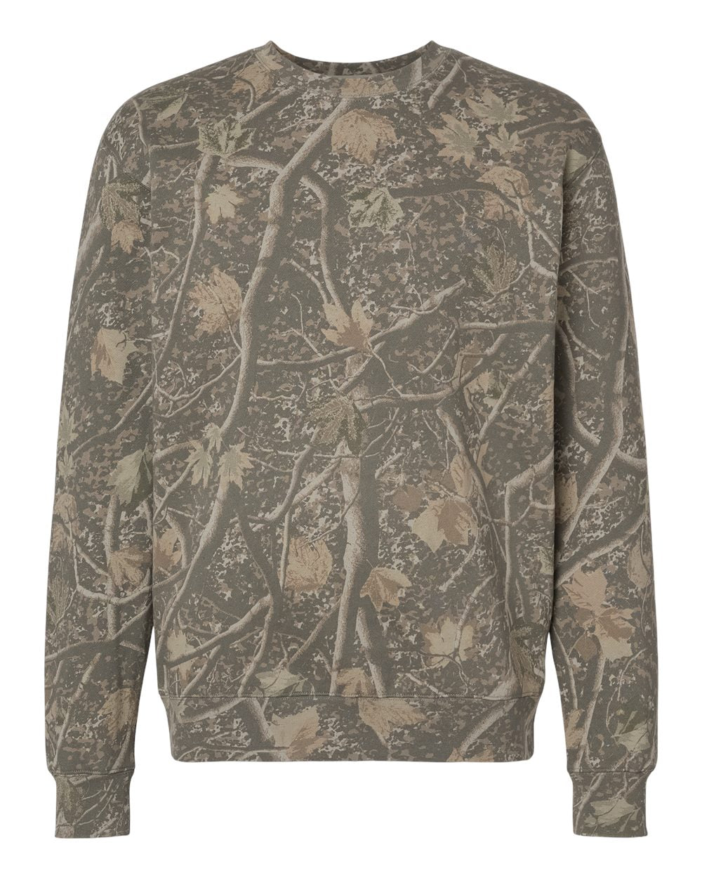Independent Trading Co. IND3000 Unisex Heavyweight Crewneck Sweatshirt - Deadwood Tree Camo