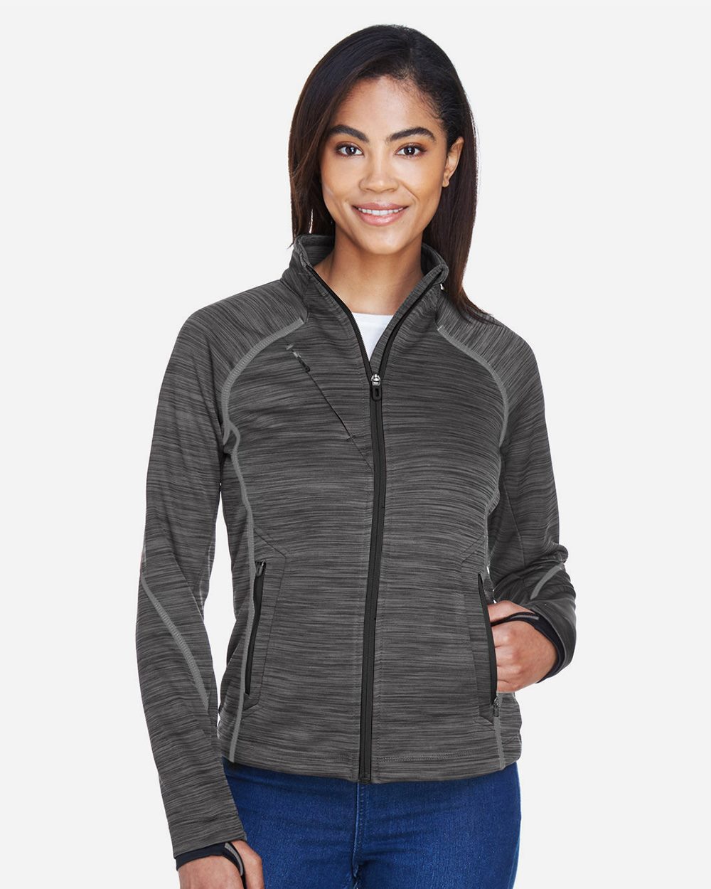 Women's Flux Mélange Bonded Fleece Jacket | 78697