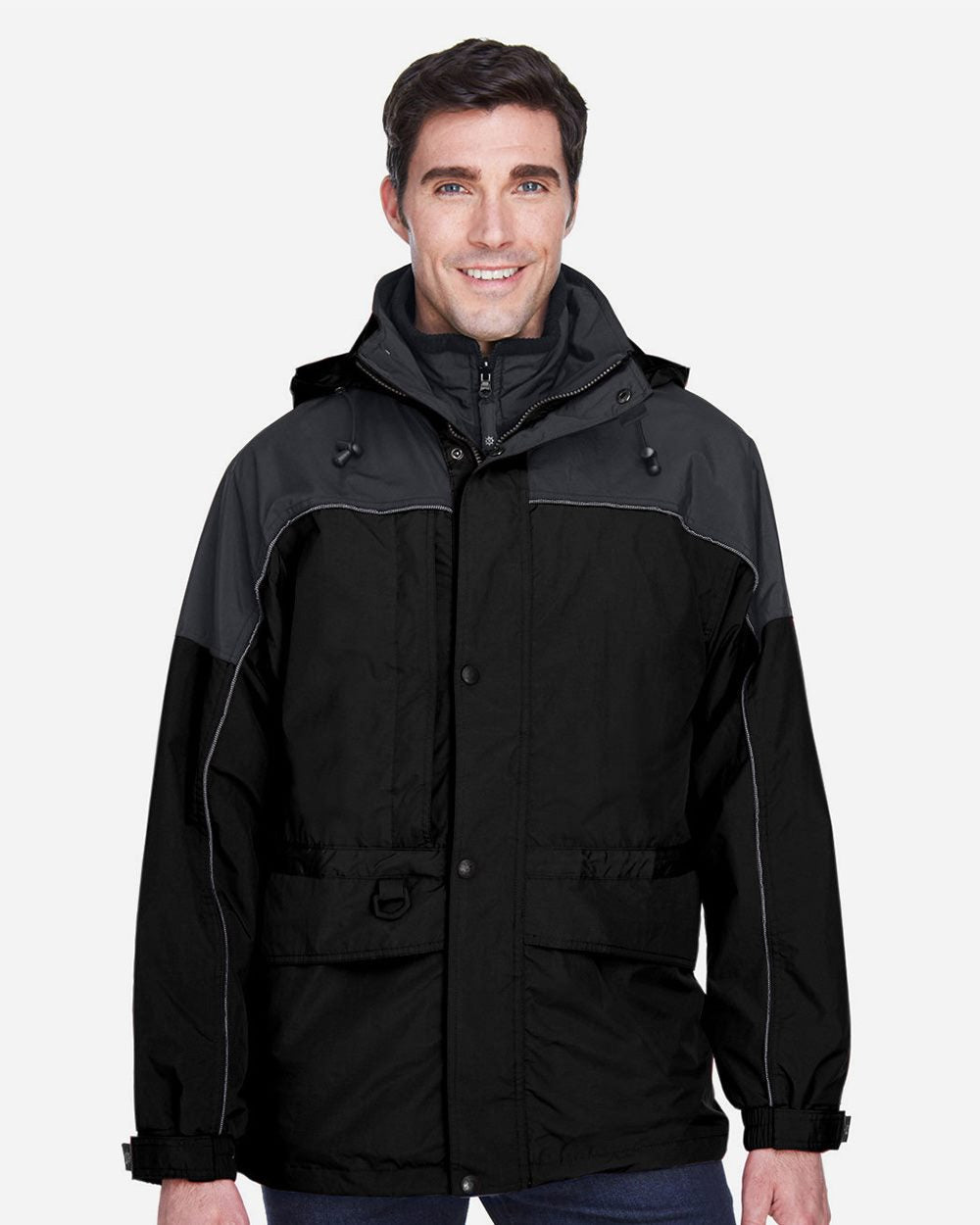 Men's 3-in-1 Two-Tone Parka | 88006
