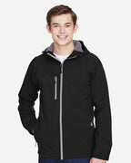 Men's Prospect Two-Layer Fleece Bonded Soft Shell Hooded Jacket | 88166