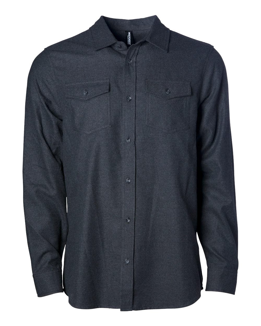 Independent Trading Co. EXP50F Unisex Flannel Shirt - Charcoal Heather