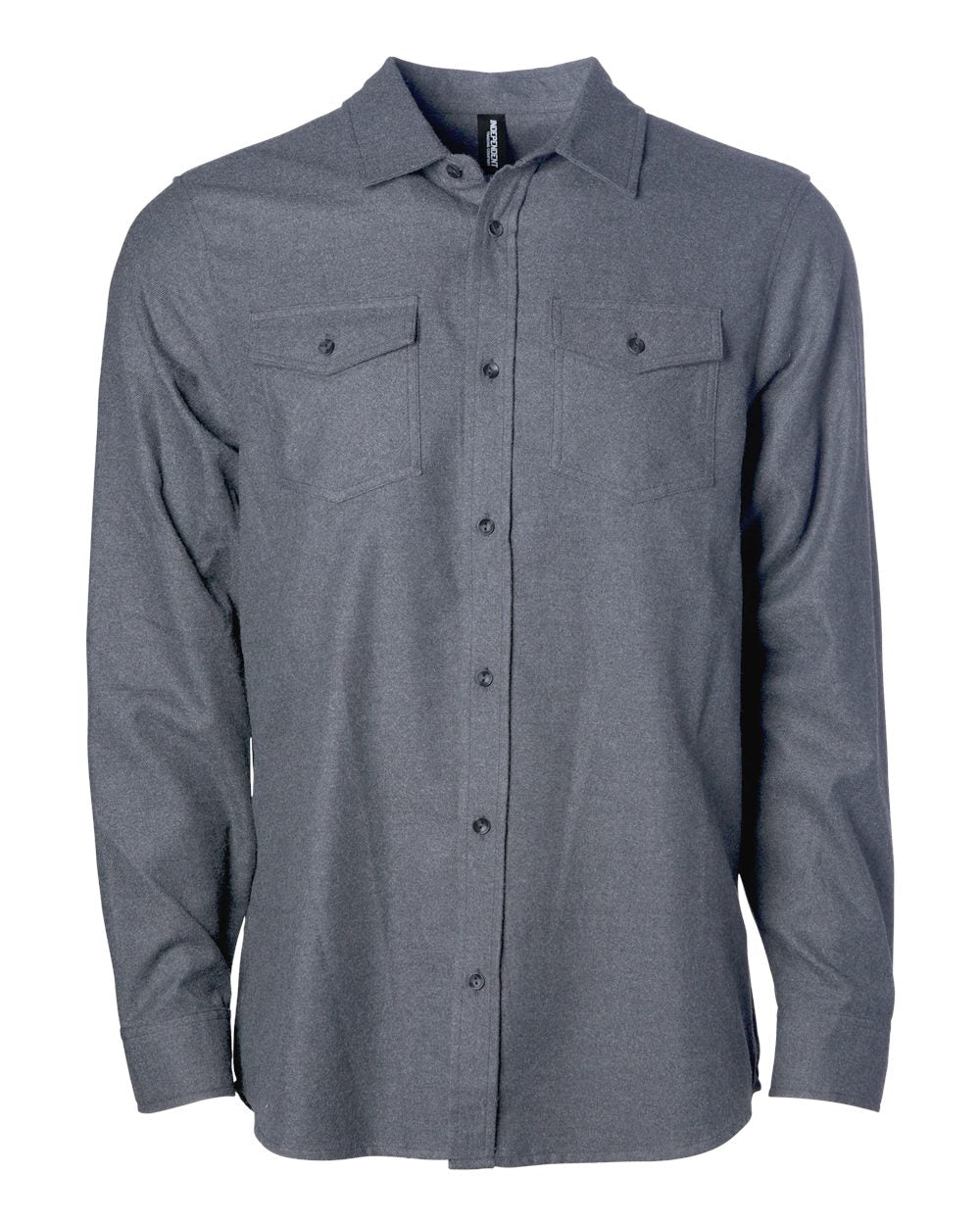 Independent Trading Co. EXP50F Unisex Flannel Shirt - Gunmetal Heather