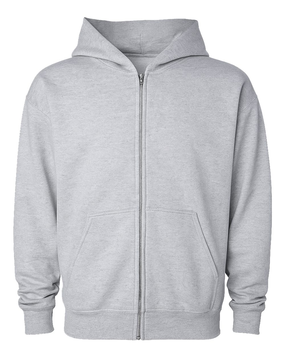 Unisex Mainstreet Heavyweight Full-Zip Hooded Sweatshirt | IND420ZIP
