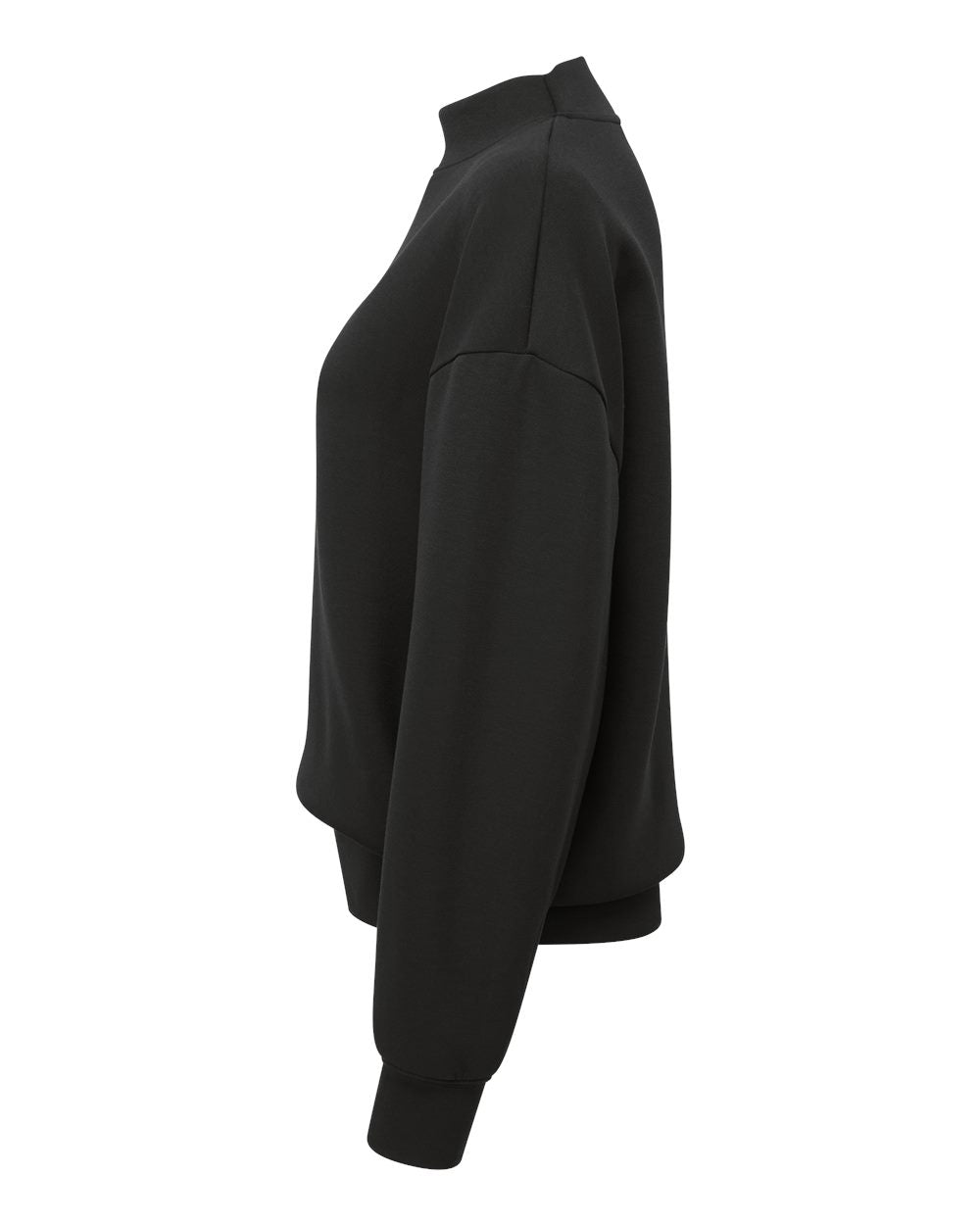 Women's Luxe Mock Neck Sweatshirt | TD660