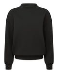 Women's Luxe Mock Neck Sweatshirt | TD660