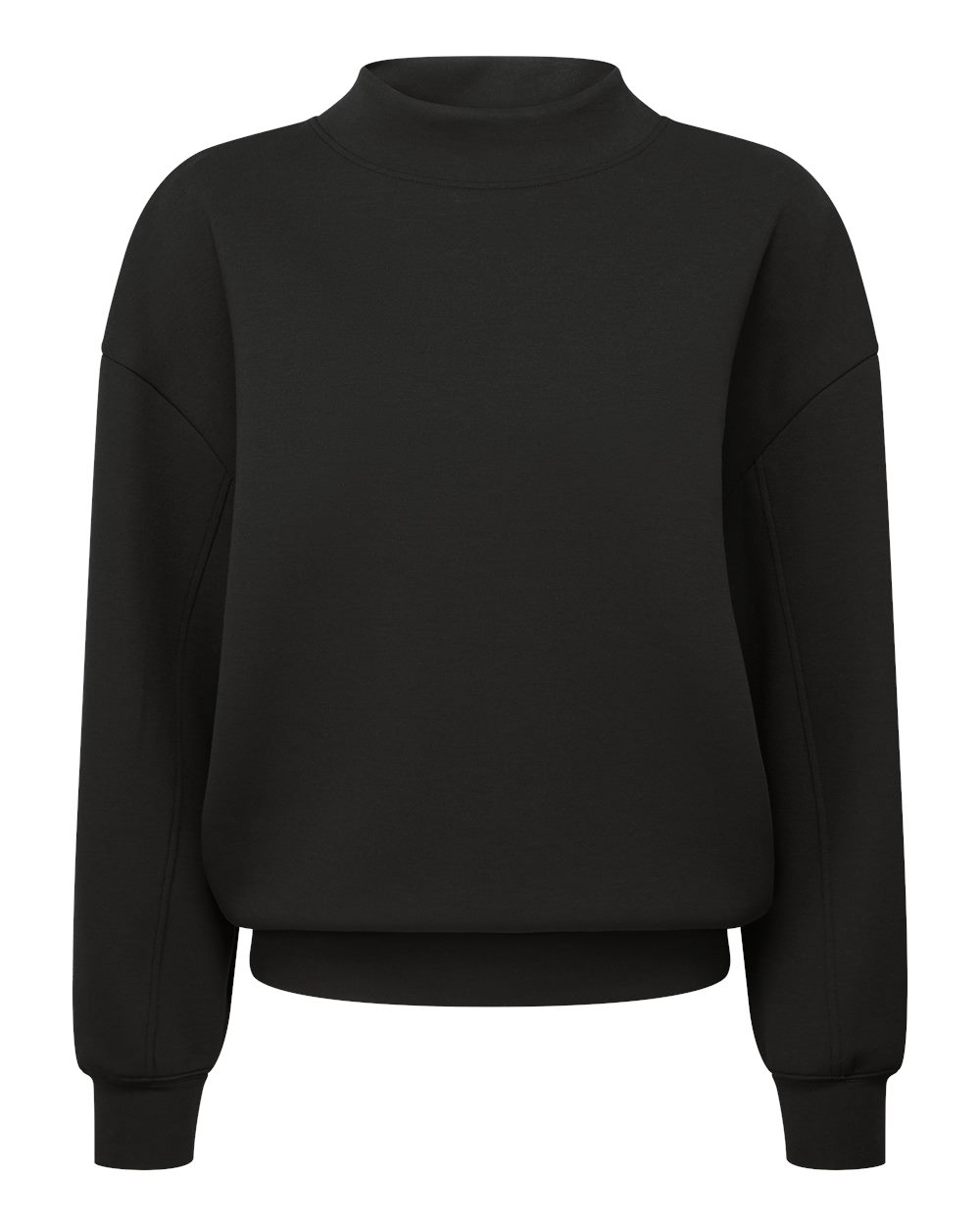 Women's Luxe Mock Neck Sweatshirt | TD660