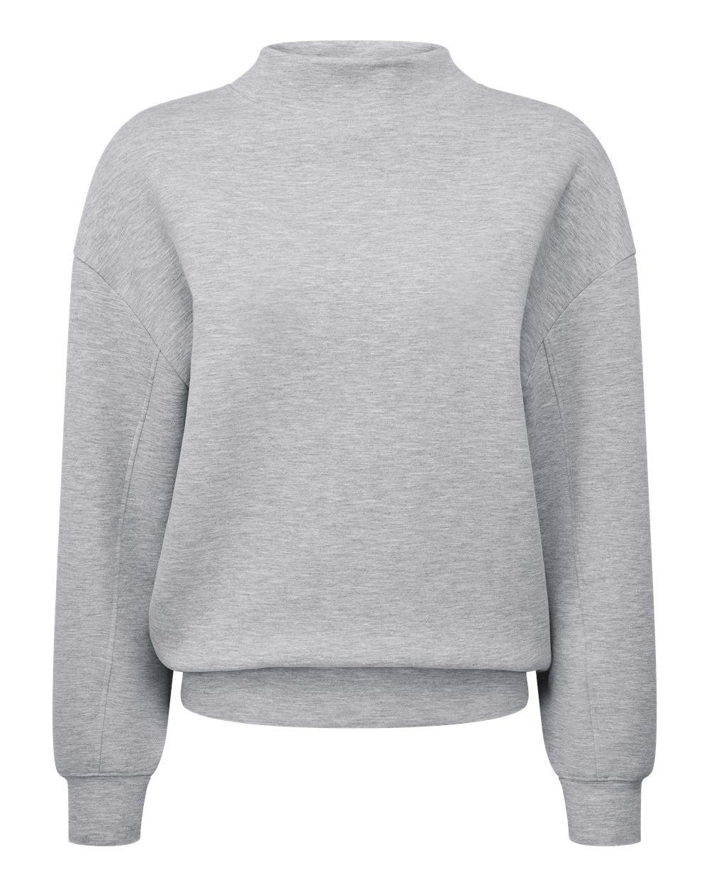 Women's Luxe Mock Neck Sweatshirt | TD660