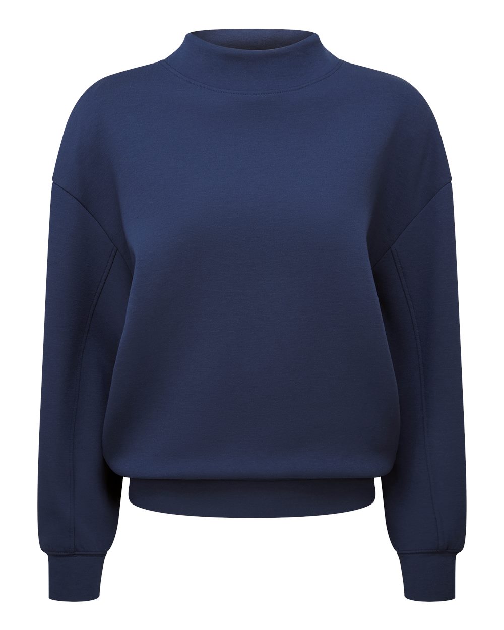 Women's Luxe Mock Neck Sweatshirt | TD660