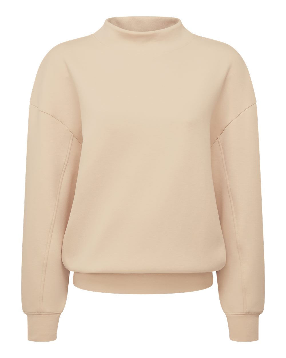 Women's Luxe Mock Neck Sweatshirt | TD660
