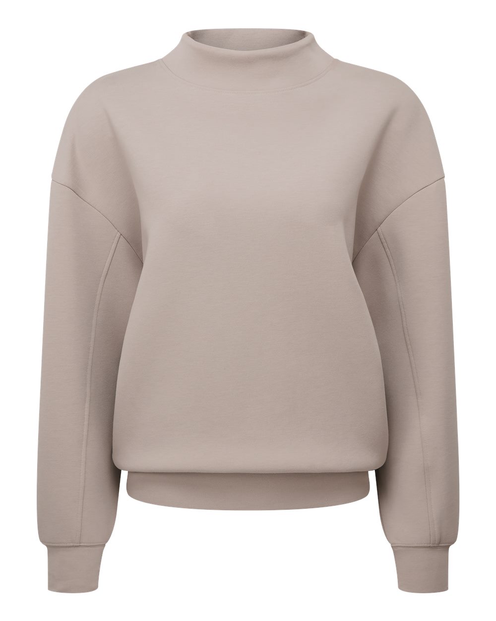 Women's Luxe Mock Neck Sweatshirt | TD660