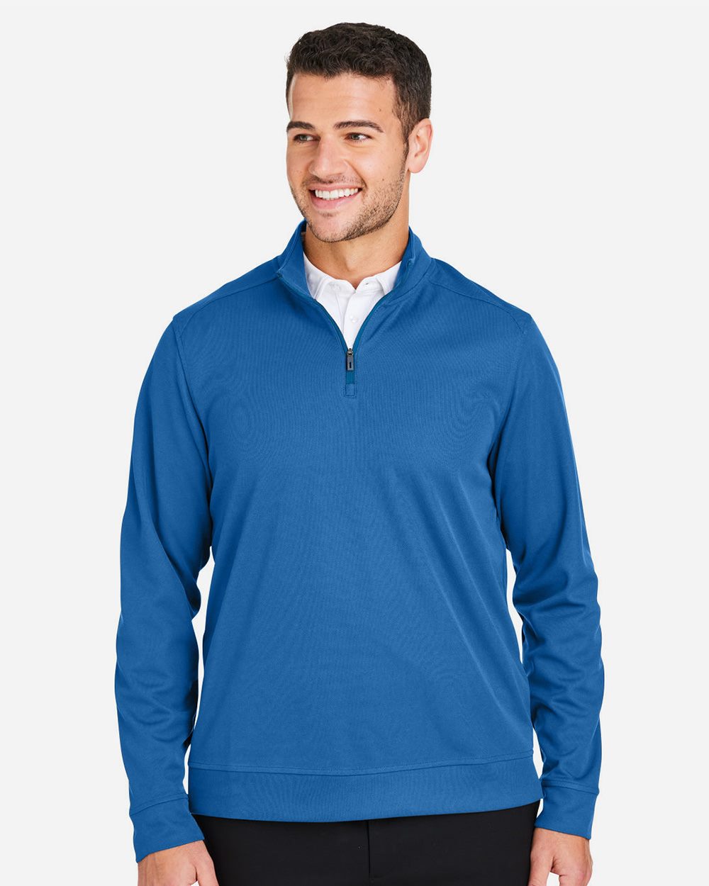 Men's Express Tech Performance Pique Quarter-Zip Pullover | NE412