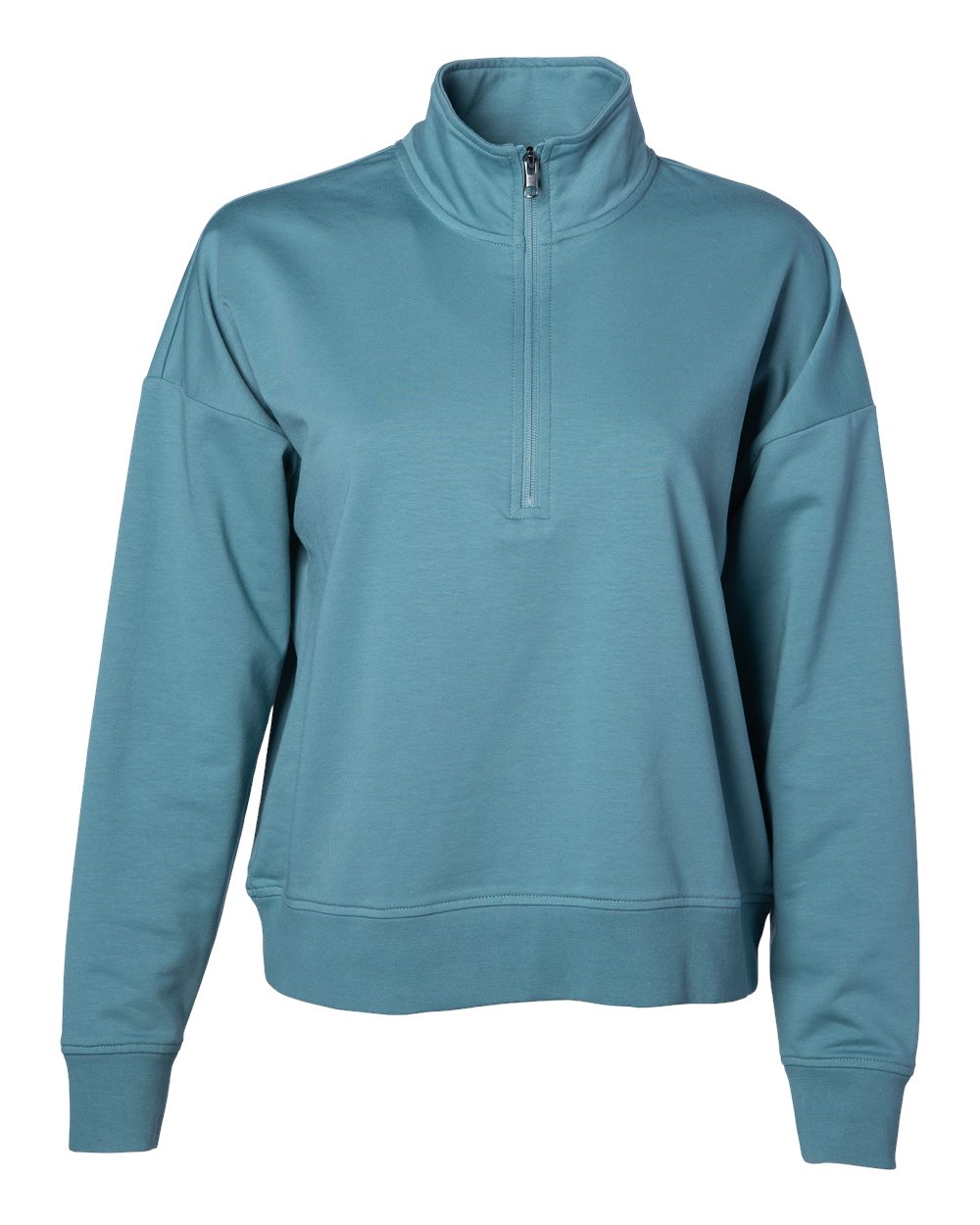 Sudadera de Mujer con Cuello Cuarto de Cremallera | EXP15WPQ