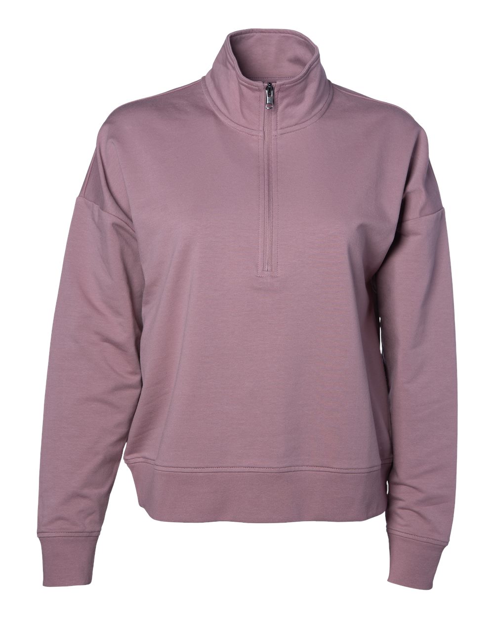 Sudadera de Mujer con Cuello Cuarto de Cremallera | EXP15WPQ