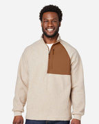 Men's Aura Sweater Fleece Quarter-Zip Pullover | NE713