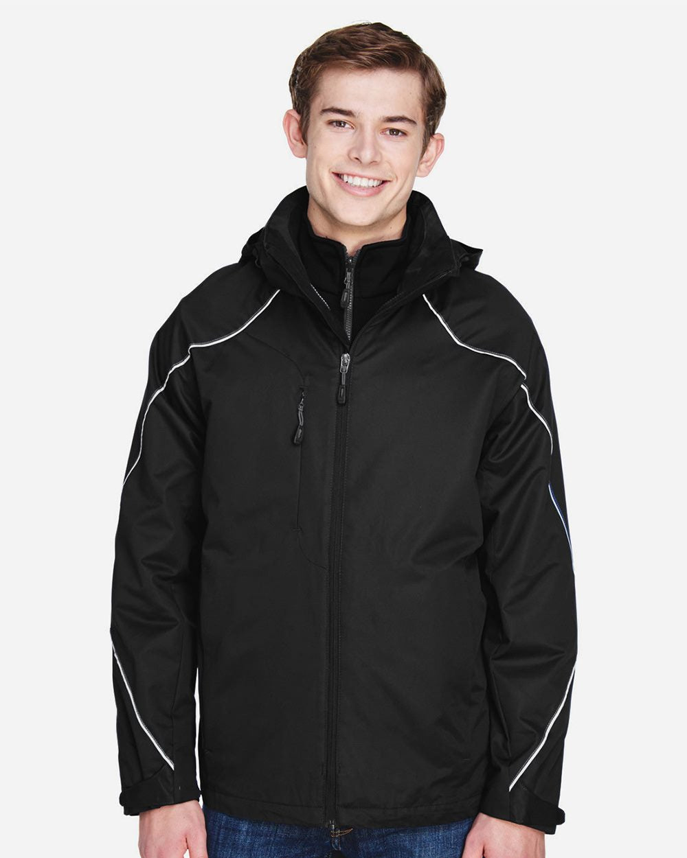 Men's Angle 3-In-1 Jacket with Bonded Fleece Liner | 88196