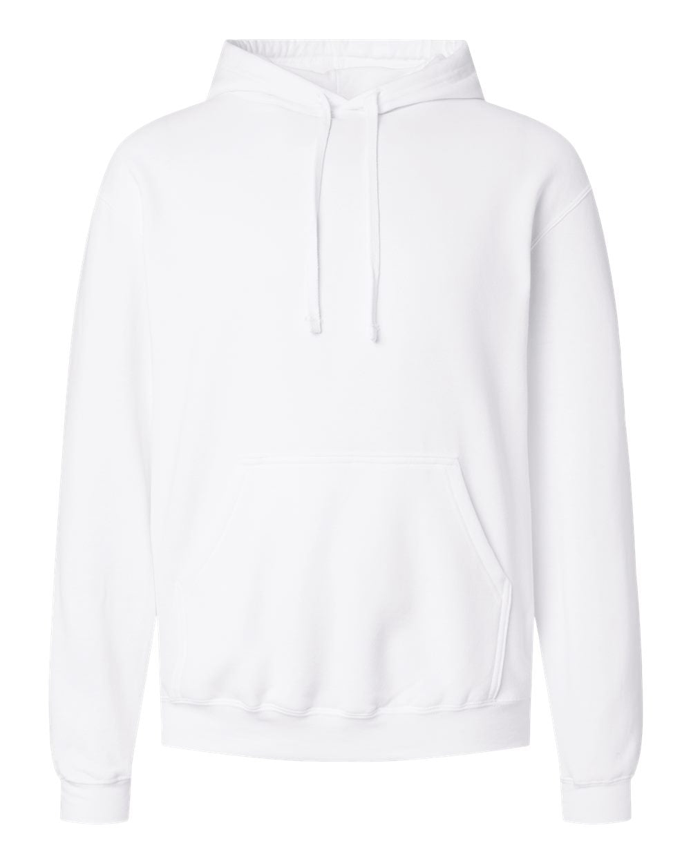 M&O 7800 Unisex ACE Fleece Hooded Sweatshirt - White